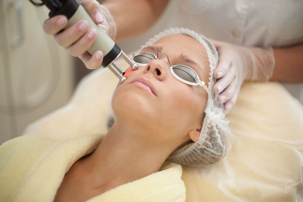 Skin laser rejuvenation