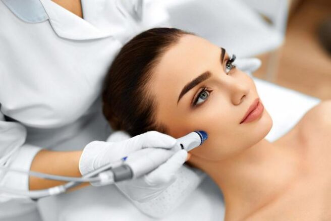 The device is made of face rejuvenation