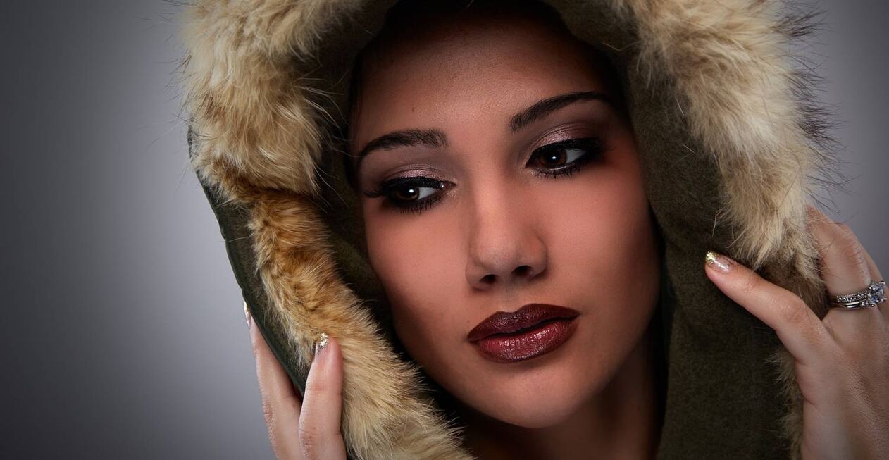 face after thread lifting for rejuvenation