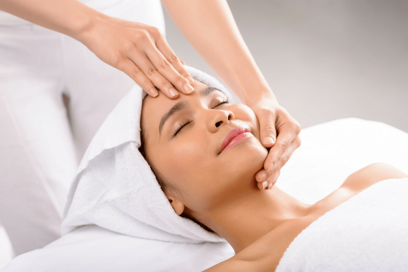 Massage is one of the methods for rejuvenating the skin of the face and body